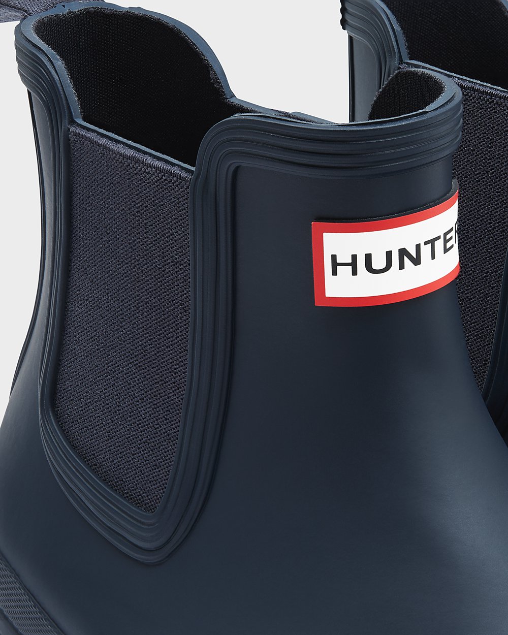 Hunter Hombre Original - Botas Chelsea Azul Marino - 265-ZJWKEA